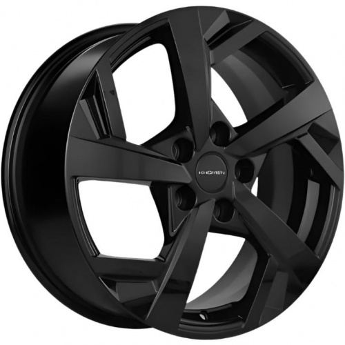 Khomen KHW 1712 7x17 5*108 ET43 DIA65.1 Black Литой