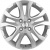 Khomen KHW 1503 6x15 4*100 ET46 DIA54.1 F-Silver Литой