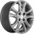 Khomen KHW 1503 6x15 4*100 ET46 DIA54.1 F-Silver Литой