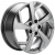 Khomen KHW 1712 7x17 5*108 ET43 DIA65.1 Black Литой