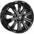 Khomen KHW 1610 6.5x16 5*112 ET50 DIA57.1 Black Литой