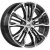 Wheels UP UP106 7x17 5*114.3 ET40 DIA66.1 New Black Литой