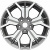 Khomen KHW 1715 7x17 5*112 ET54 DIA57.1 F-Silver Литой