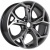 Khomen KHW 1702 7x17 5*108 ET50 DIA63.3 Black Литой