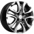 Khomen KHW 1503 6x15 4*100 ET46 DIA54.1 Gray-FP Литой