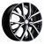 Khomen KHW 1806 7x18 5*112 ET45 DIA57.1 Black-FP Литой