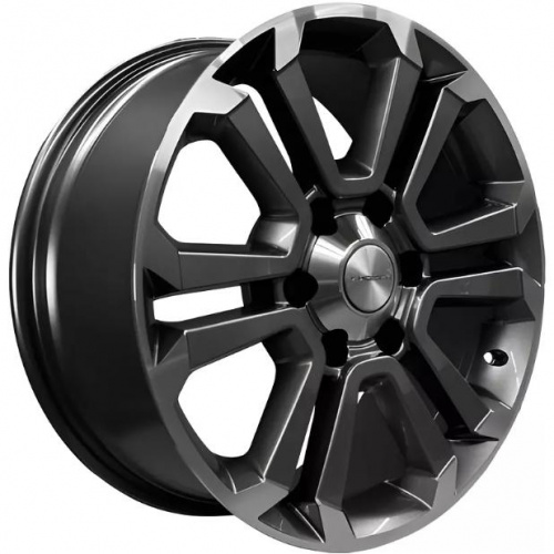Khomen KHW 1817 7.5x18 6*139.7 ET46 DIA67.1 Gray-FP Литой