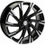 Khomen KHW 1901 7.5x19 5*112 ET32 DIA66.6 Black-FP Литой