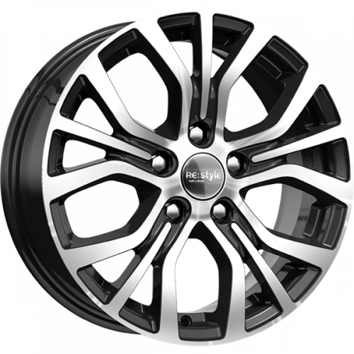 K&K КС736 6.5x16 5*114.3 ET38 DIA67.1 Алмаз черный Литой