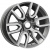 Khomen KHW 1723 8x17 6*139.7 ET25 DIA106.1 Gray-FP Литой