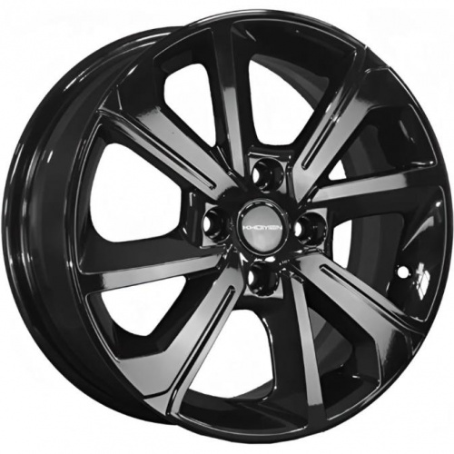 Khomen KHW 1501 6x15 4*100 ET45 DIA56.6 Black Литой
