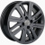 Khomen KHW 1609 6x16 4*100 ET37 DIA60.1 Gray Литой